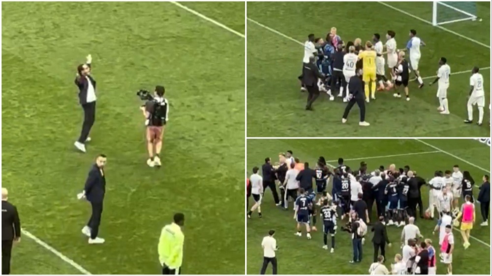 Liam Rosenior se enfrentó a los ultras de su exequipo y originó una tangana