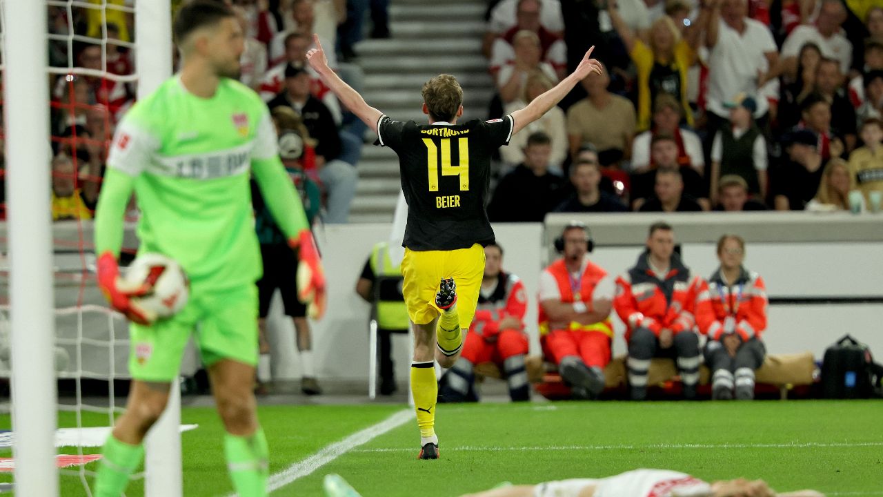 Stuttgart 0-1 Borussia Dortmund: el líder solitario abre los brazos