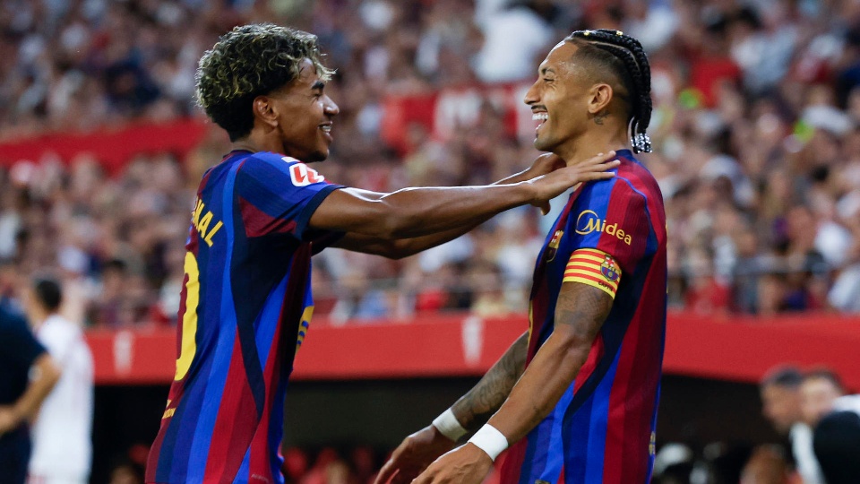 Sevilla 1-3 Barcelona: Raphinha escapa a toda lógica