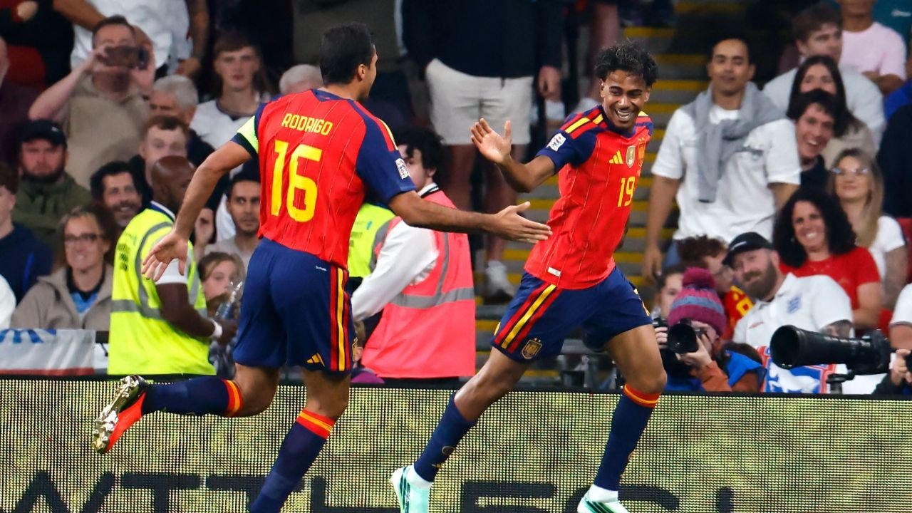 Inglaterra 2-3 España: son más de dos estrellas