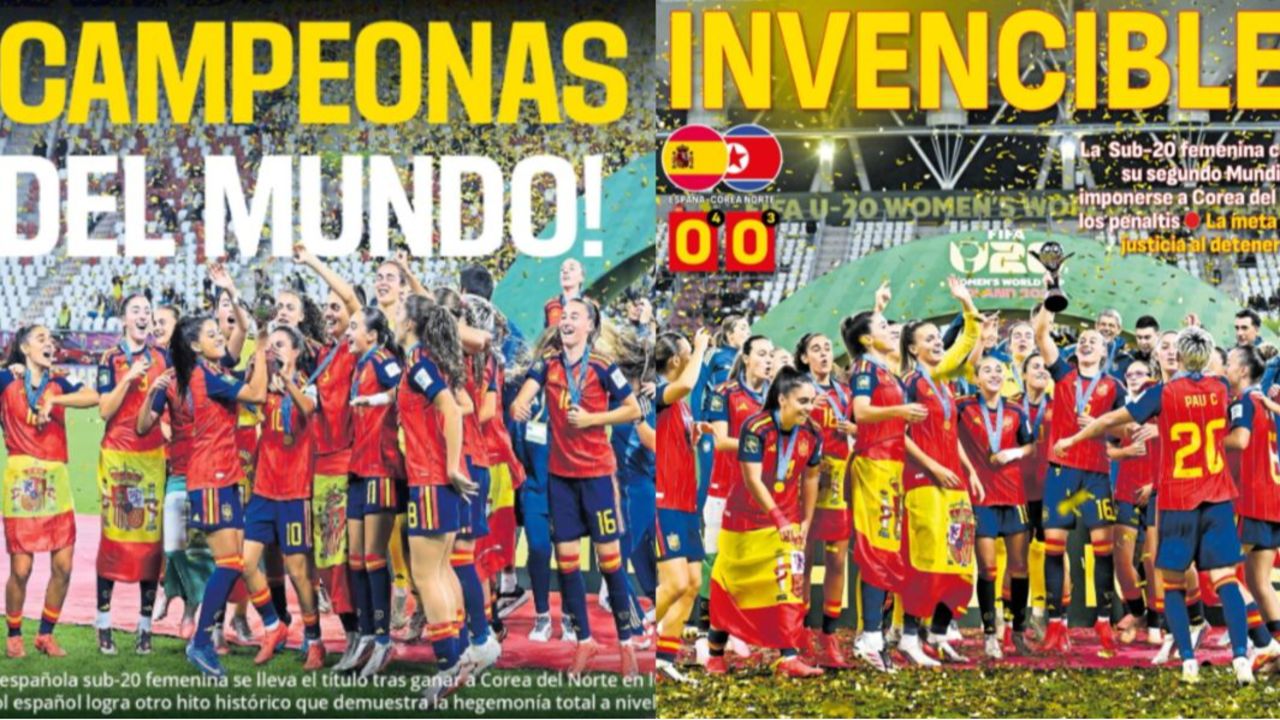 Portadas de la prensa deportiva del 28-09-26