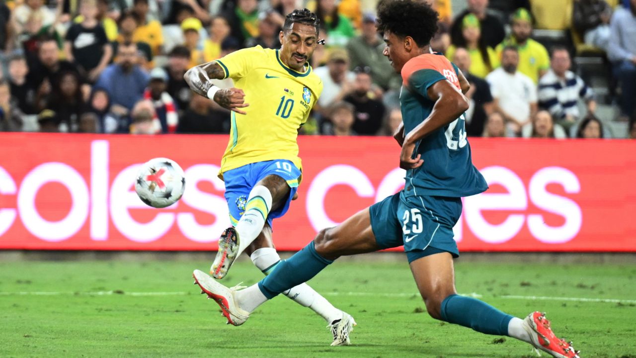 Raphinha hace saltar las alarmas con Brasil