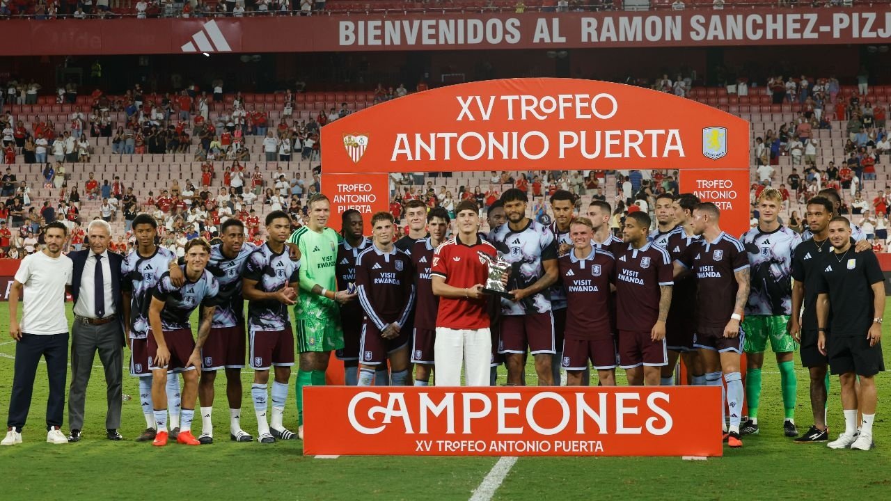Sevilla 1-3 Aston Villa: homenaje y remontada de Emery