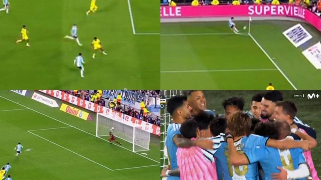 Messi a été double passeur décisif et buteur. Captures / Movistar