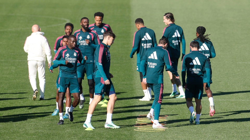 Mendy and Militao rejoin group training ahead of Roma clash