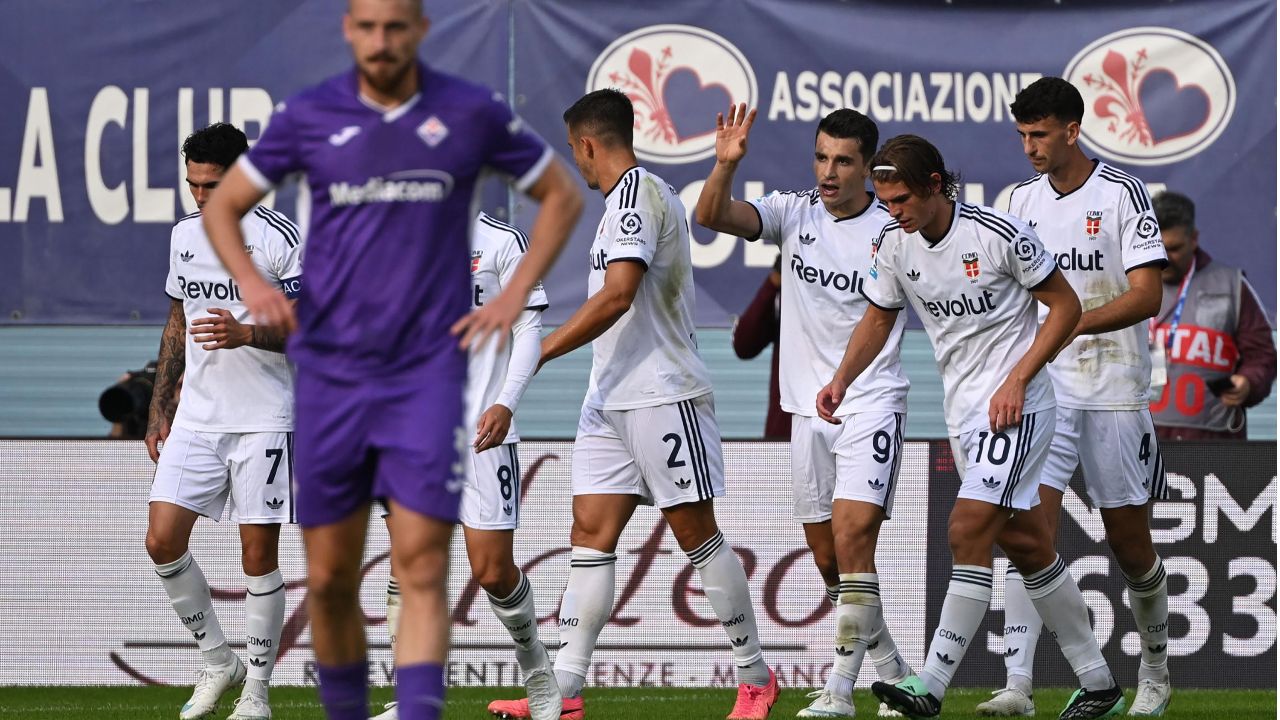 Fiorentina 1-3 Como: Nico Paz compounds 'Viola' misery