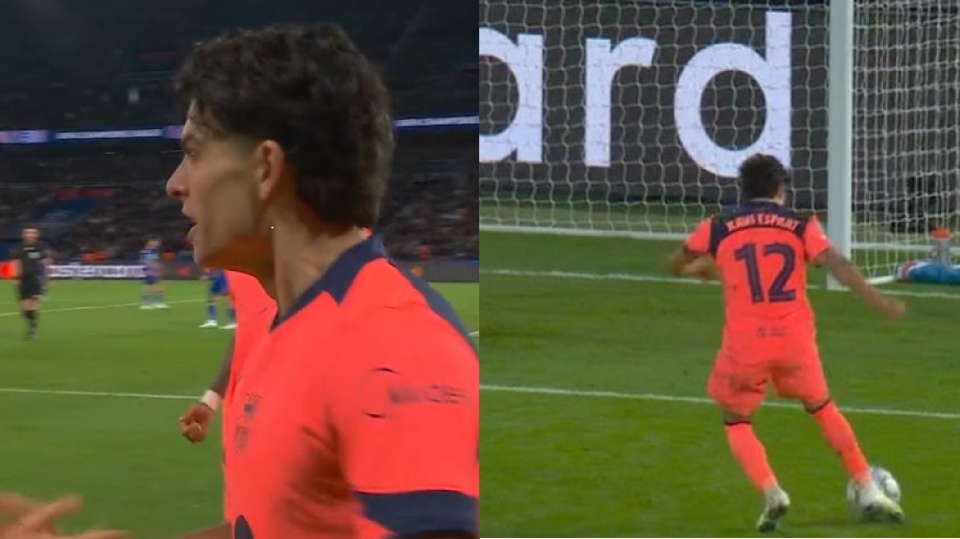 Xavi Espart empata para o Barcelona após excelente jogada colectiva