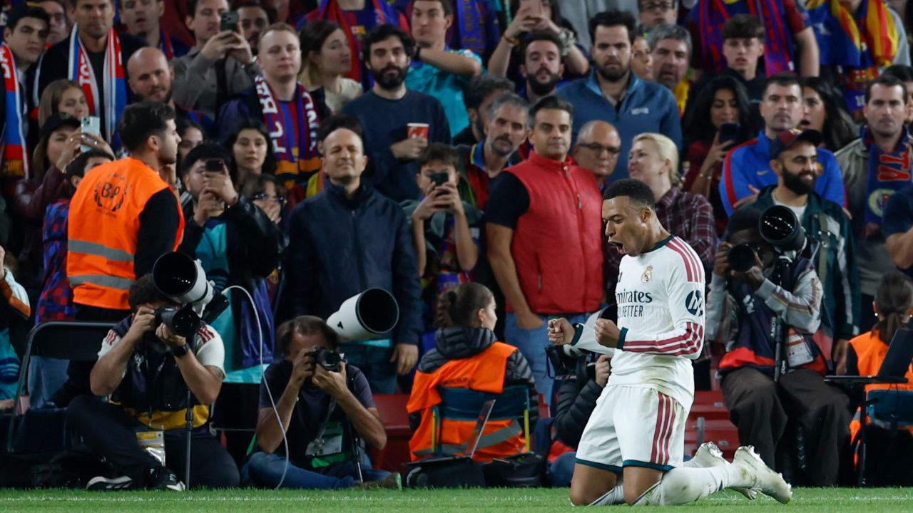 El Barça ya es el plato preferido del menú madridista de Mbappé