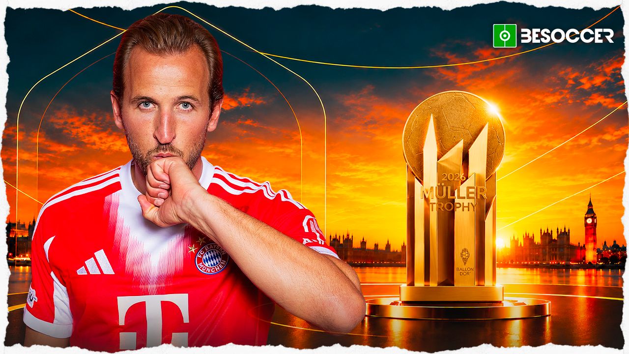 Harry Kane, ganador del Trofeo Müller 2026