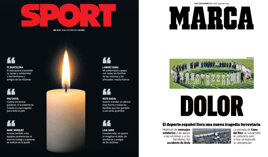 Portadas de la prensa deportiva del 29-10-26