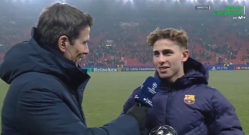 Fermín sul gelo di Praga: "Non è facile giocare con questo freddo; fanno male piedi e mani..."