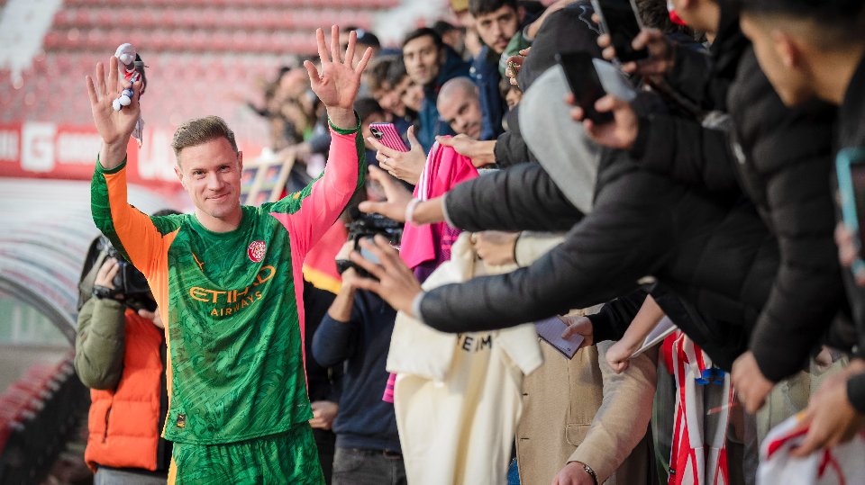 Ter Stegen, inscrito y listo ante el Getafe