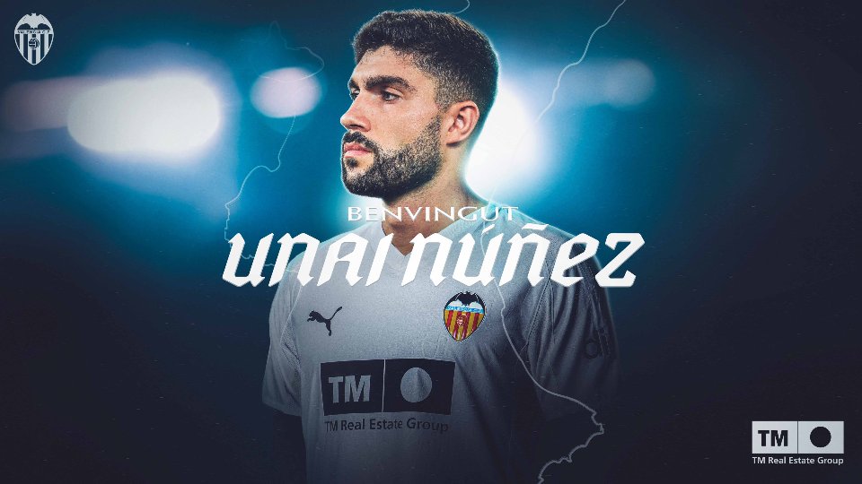 El Valencia refuerza su defensa con Unai Núñez