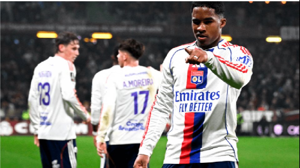 Lyon de Endrick vence novamente e aproxima-se do líder