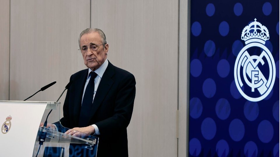 Florentino Pérez arrancó su carrera por un nuevo mandato. EFE