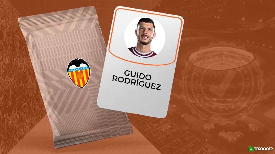 Guido Rodríguez vuelve a LaLiga con el Valencia