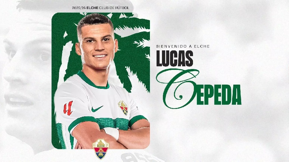 El Elche logra el fichaje de Lucas Cepeda