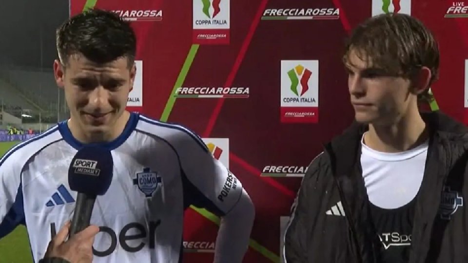 Morata bromeó con Nico Paz: Si se queda un año más, jugaré gratis