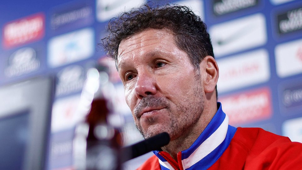Simeone, resignado con el mercado: Me aburre, hay poco que contar