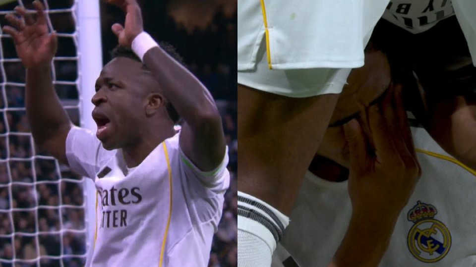 Vinicius calló al Bernabéu... ¡y Bellingham se rompió!