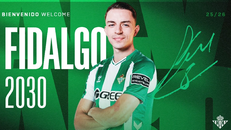 Fidalgo, primer fichaje invernal del Betis