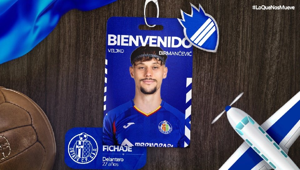 Birmancevic refuerza las alas del Getafe