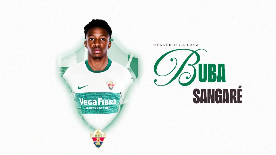 El Elche cierra su mercado con Buba Sangaré