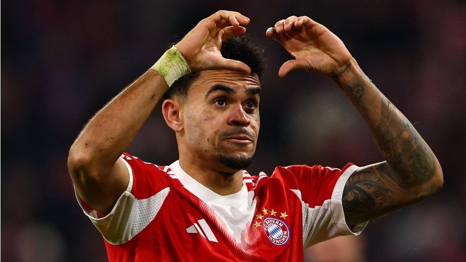 Luis Díaz está brillando en su primer curso con el Bayern. EFE