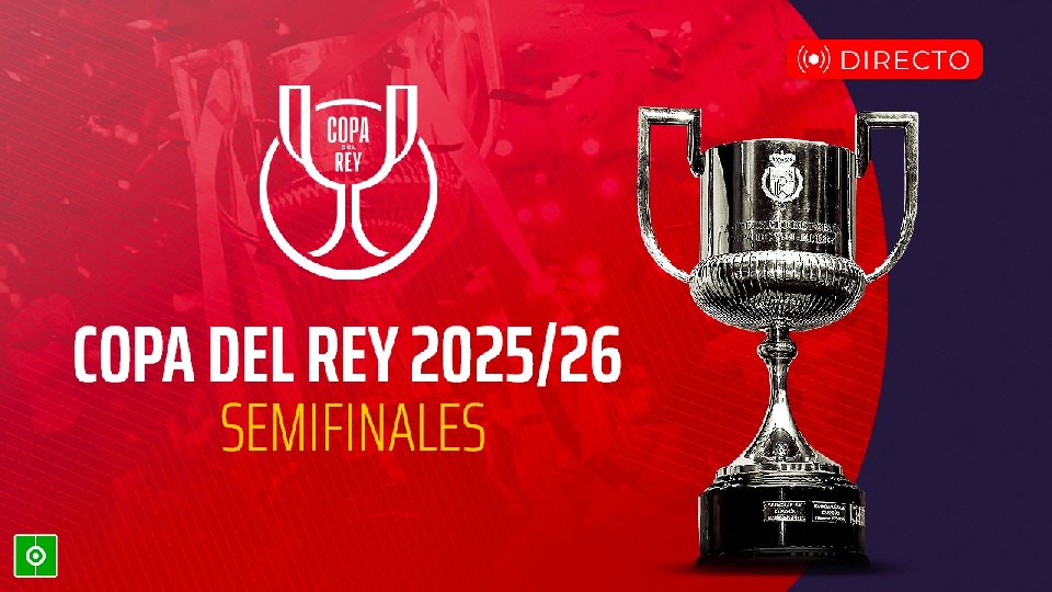 Así será el sorteo de las semifinales de Copa del Rey