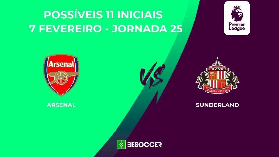 Arsenal - Sunderland: veja as prováveis escalações