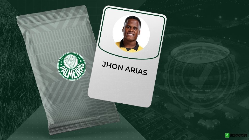 Palmeiras announce Jhon Arias signing