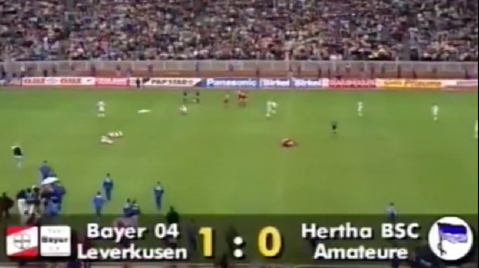 Cuando el filial del Hertha siguió los pasos del Castilla en la final de Copa