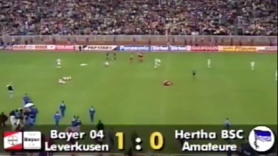 Cuando el filial del Hertha siguió los pasos del Castilla en la final de Copa