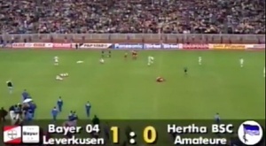 Cuando el filial del Hertha siguió los pasos del Castilla en la final de Copa