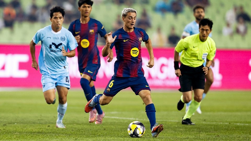 Barça: Gavi vede la luce. Torna il sorriso (e il pallone) in allenamento