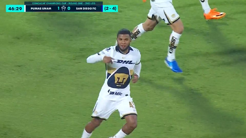 Pumas se queda corto ante San Diego y se despide