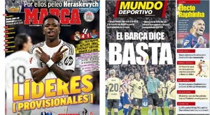 Portadas de la prensa deportiva del 15-02-26