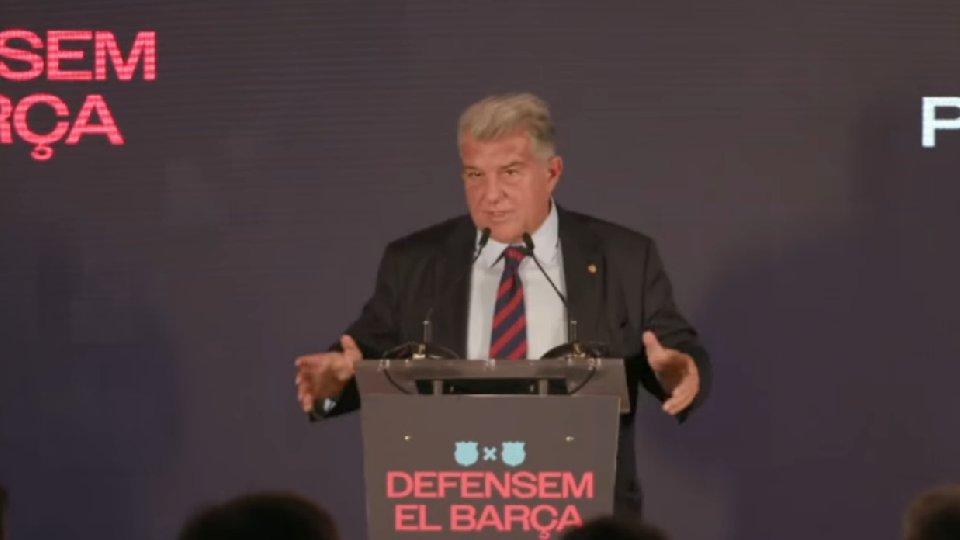 Laporta presenta su candidatura: Me siento orgulloso del mandato