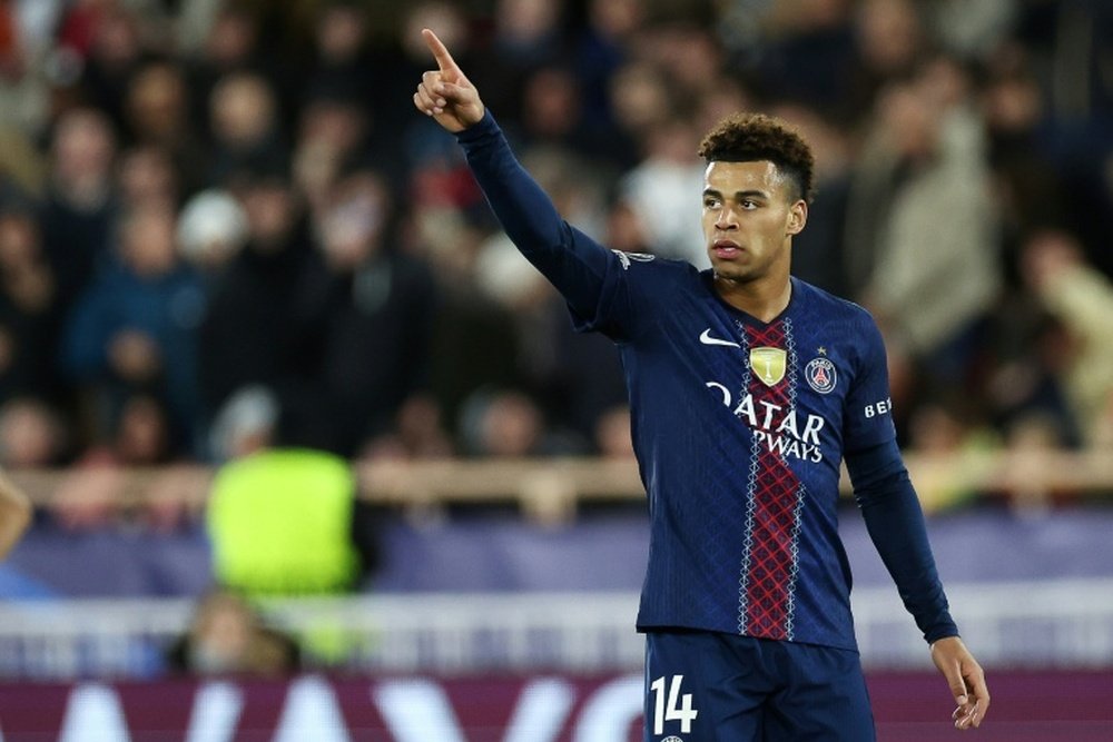 Doue doit se battre pour être titulaire chez les Bleus. AFP