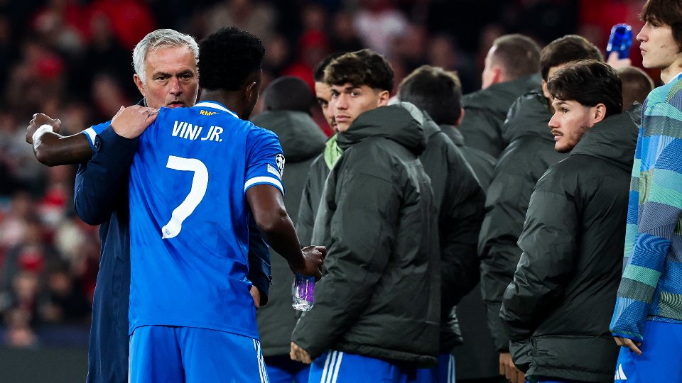 Mourinho digging heels in over Arsenal's pursuit of Vinicius Jr