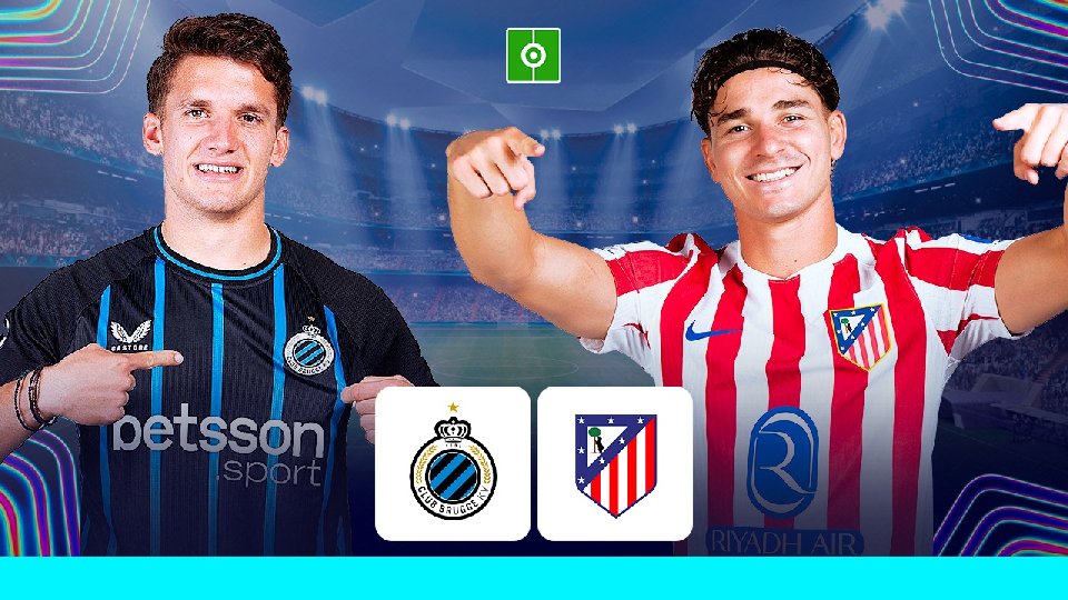 Sigue el directo del Brujas-Atlético de Madrid