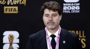 Pochettino, en la recámara del Bernabeu