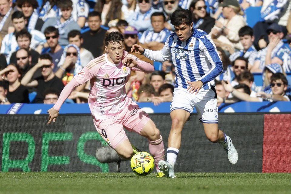 Real Sociedad y Oviedo, en las antípodas respecto a la mejora del gol