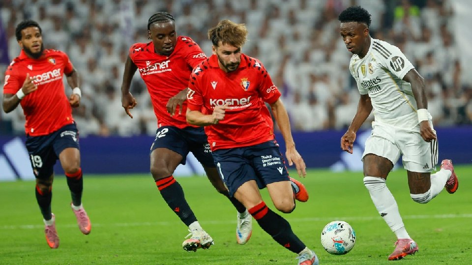 Sigue el directo del Osasuna-Real Madrid