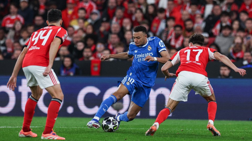 Mbappé, sin respiro: baja ante el Benfica y peligra para Getafe y Celta