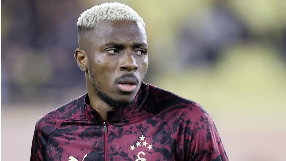 Osimhen figure désormais sur les tablettes du FC Barcelone. EFE