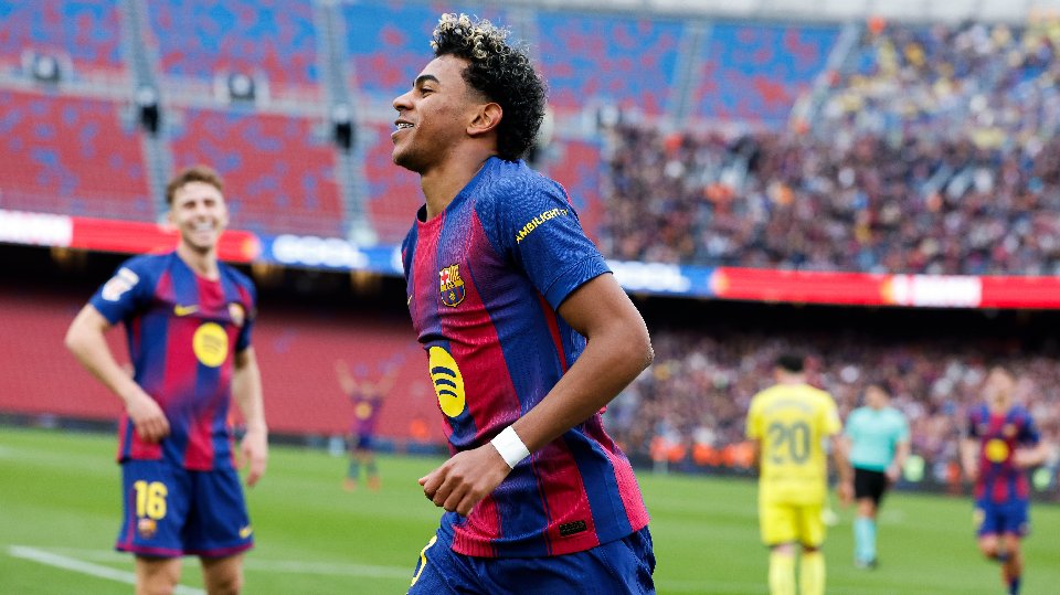 Otro truco histórico de Lamine: tercero más joven en marcar un 'hat trick' en LaLiga