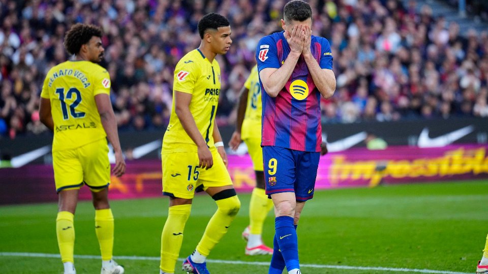 Lewandowski, baja el martes por una fractura ósea