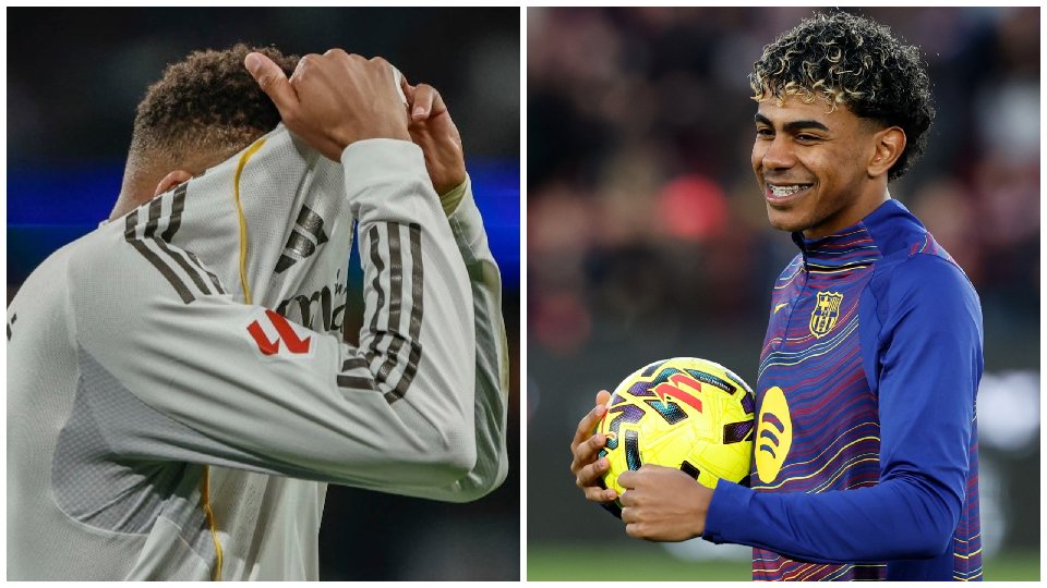 Baja Mbappé, sube Lamine