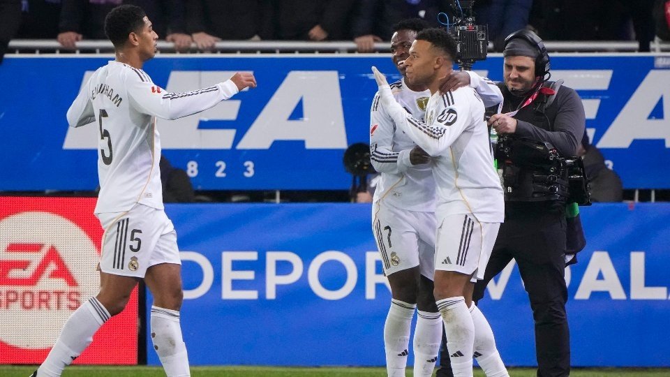 Le Real Madrid a marqué lors de ses 12 dernières confrontations avec Alavés. EFE